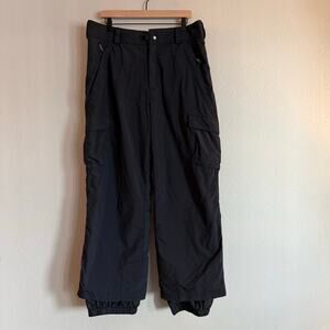 Obermeyer Men’s Cargo II Ski Pants, Black Size Large Short